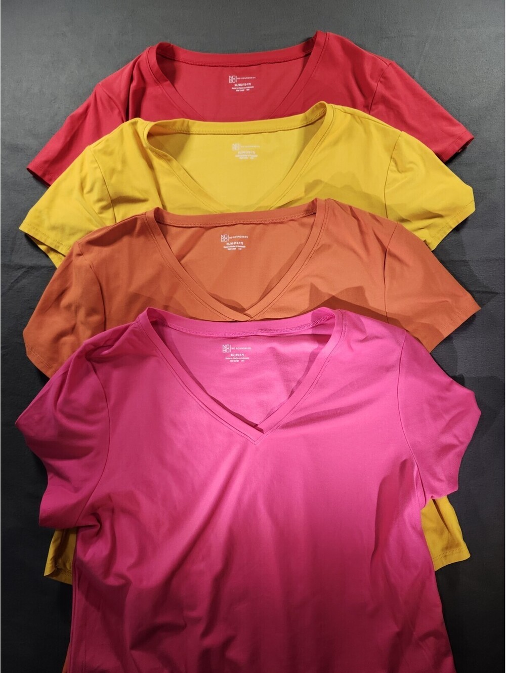 No Boundaries Women XL (15-17) Super Soft Tops Athletic/Sleepwear For Summer 045